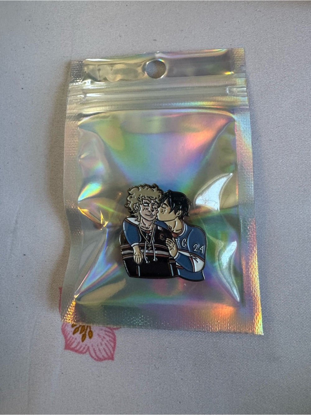 Heated Rivalry (Rachel Reid) Enamel Pin - brand new